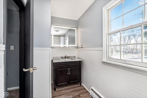 Bathroom at 7546 Lindenwood Drive, Indianapolis, IN