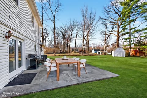Yard at 7546 Lindenwood Drive, Indianapolis, IN