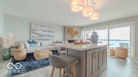 Kitchen at 8127 Lake Shore Drive, Cedar Lake, IN
