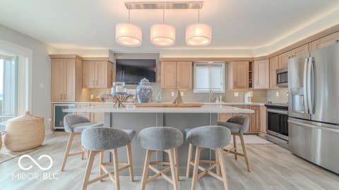 Kitchen at 8127 Lake Shore Drive, Cedar Lake, IN