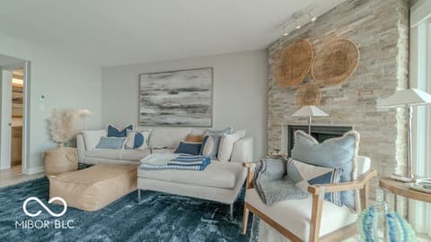 Sitting Room — 8127 Lake Shore Drive, Cedar Lake, IN