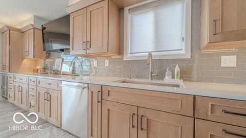 Kitchen at 8127 Lake Shore Drive, Cedar Lake, IN