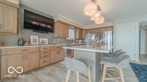 Kitchen at 8127 Lake Shore Drive, Cedar Lake, IN