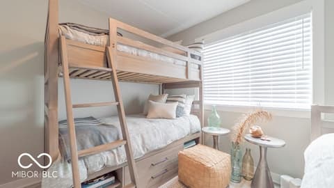 Bedroom at 8127 Lake Shore Drive, Cedar Lake, IN