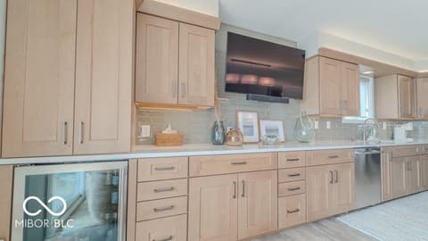 Kitchen at 8127 Lake Shore Drive, Cedar Lake, IN