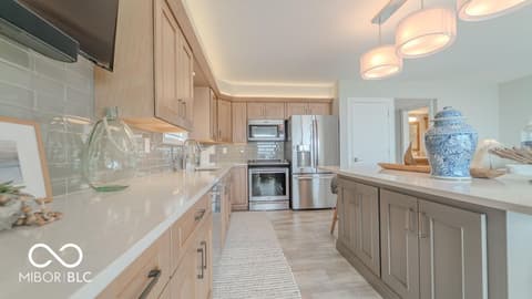 Kitchen at 8127 Lake Shore Drive, Cedar Lake, IN