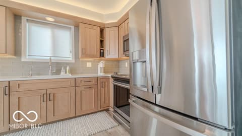 Kitchen at 8127 Lake Shore Drive, Cedar Lake, IN