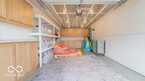 Garage at 8127 Lake Shore Drive, Cedar Lake, IN