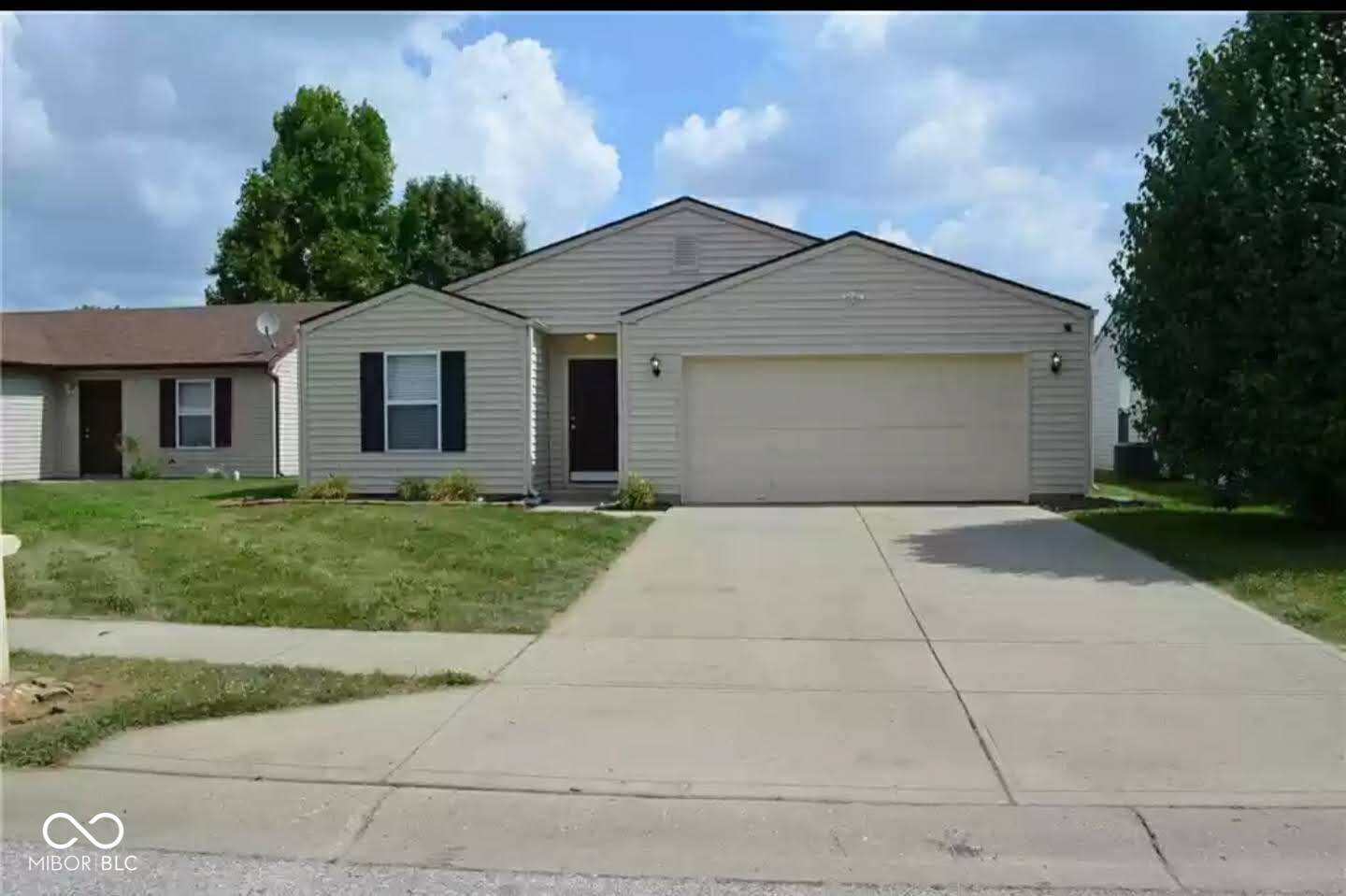 Front exterior at 5044 Hodson Drive, Indianapolis, IN