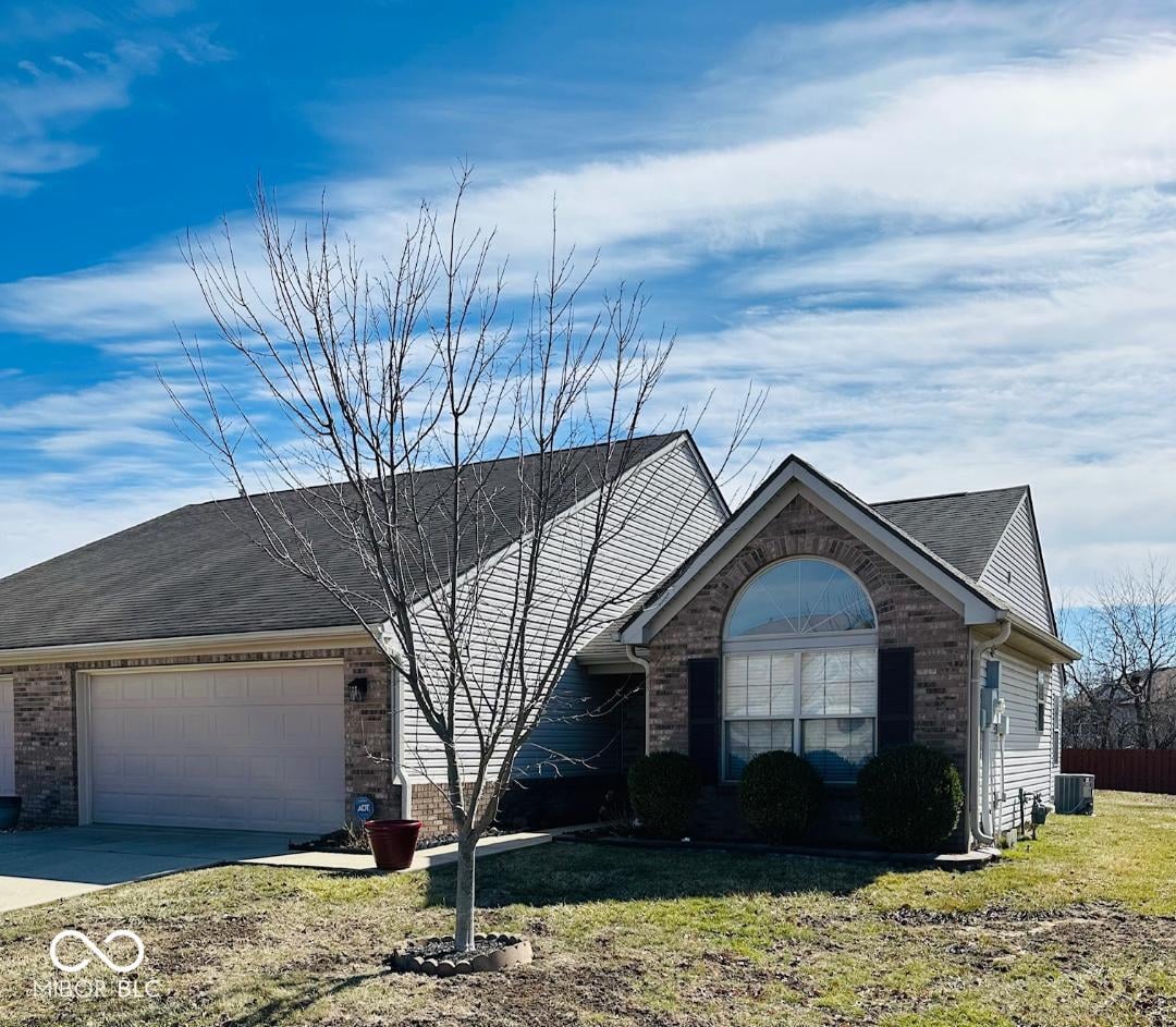 Front exterior at 10787 Whippoorwill Lane, Indianapolis, IN