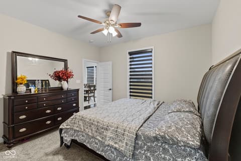 Bedroom at 1436 Hove Drive, Greenwood, IN