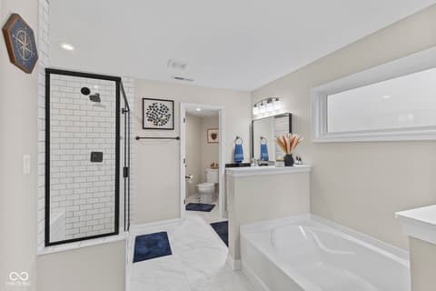 Bathroom at 1436 Hove Drive, Greenwood, IN