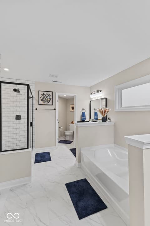 Bathroom at 1436 Hove Drive, Greenwood, IN
