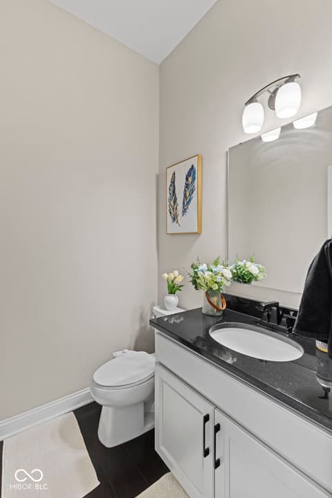 Bathroom at 1436 Hove Drive, Greenwood, IN