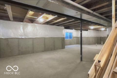 Basement at 1436 Hove Drive, Greenwood, IN