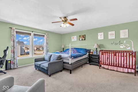Living room at 11417 N Meadowbend Drive, Monrovia, IN