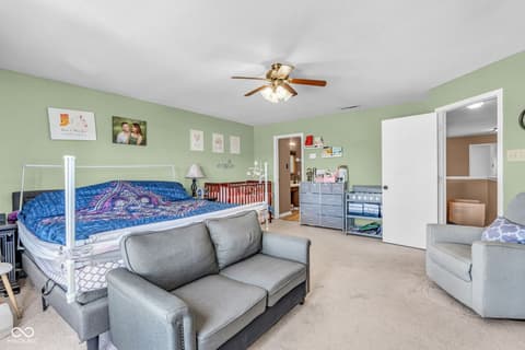 Living room at 11417 N Meadowbend Drive, Monrovia, IN