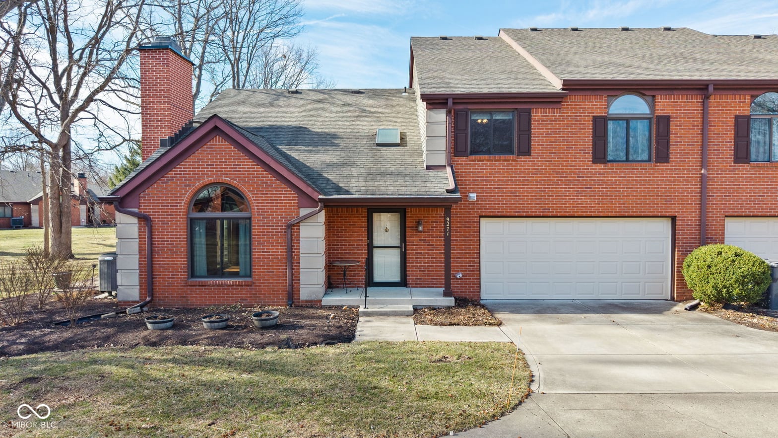 Front exterior at 9271 Golden Leaf Way, Indianapolis, IN