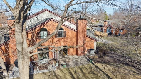 Side exterior at 9271 Golden Leaf Way, Indianapolis, IN