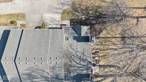 Aerial view at 9271 Golden Leaf Way, Indianapolis, IN