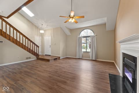 Living room at 9271 Golden Leaf Way, Indianapolis, IN
