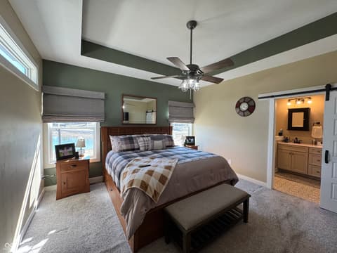 Bedroom at 1485 N Monroe Way, Rushville, IN