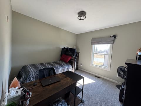 Bedroom at 1485 N Monroe Way, Rushville, IN