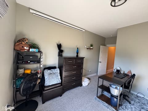Home office at 1485 N Monroe Way, Rushville, IN