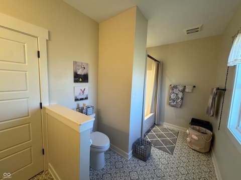 Bathroom at 1485 N Monroe Way, Rushville, IN