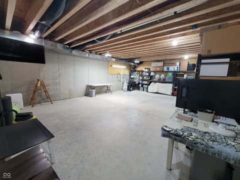 Basement at 1485 N Monroe Way, Rushville, IN