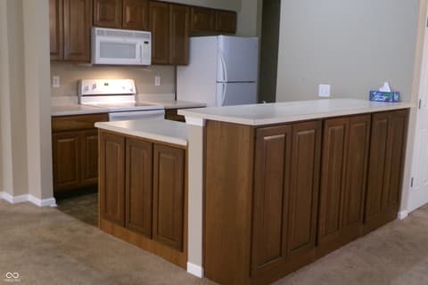 Kitchen at 7451 Oak Knoll Drive, Indianapolis, IN