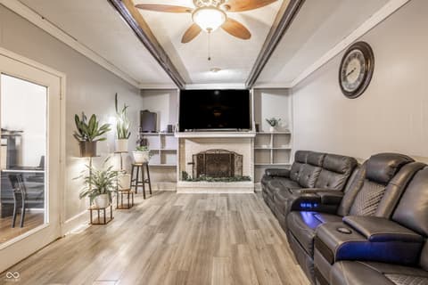Family room at 156 Griffin Road, Indianapolis, IN