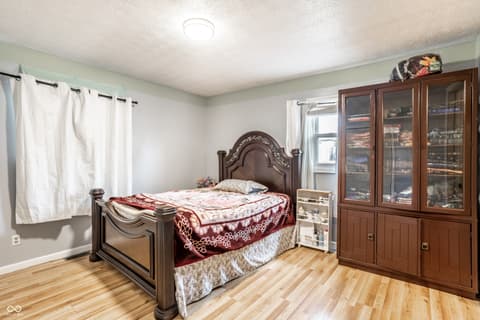 Primary bedroom at 156 Griffin Road, Indianapolis, IN
