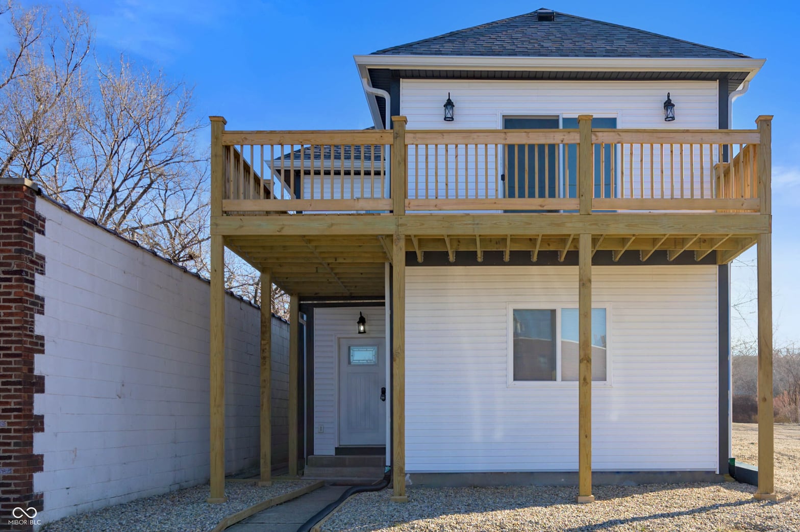 Front exterior at 1041 S East Street, Indianapolis, IN