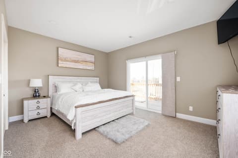 Bedroom at 1041 S East Street, Indianapolis, IN
