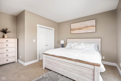 Bedroom at 1041 S East Street, Indianapolis, IN