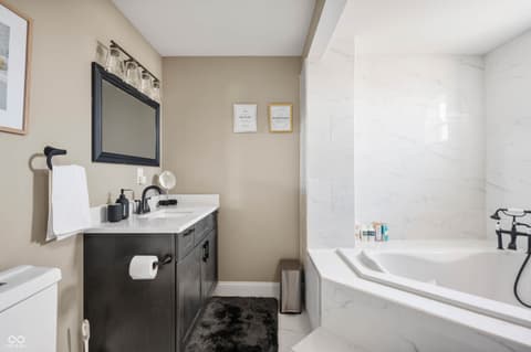 Bathroom at 1041 S East Street, Indianapolis, IN