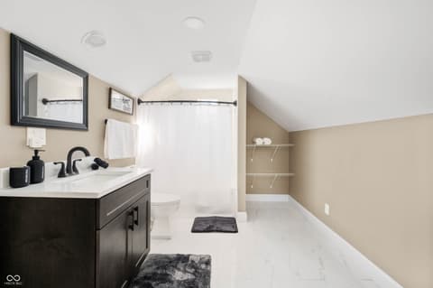 Bathroom at 1041 S East Street, Indianapolis, IN