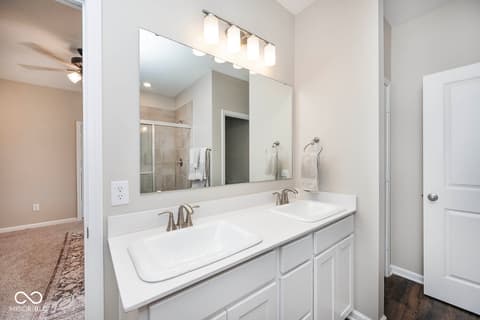Bathroom at 5850 Tart Boulevard, Indianapolis, IN