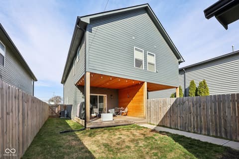 Backyard at 139 McKim Avenue, Indianapolis, IN