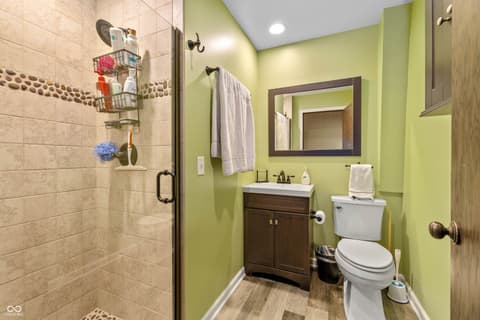 Bathroom at 6420 Oriole Drive, Nineveh, IN