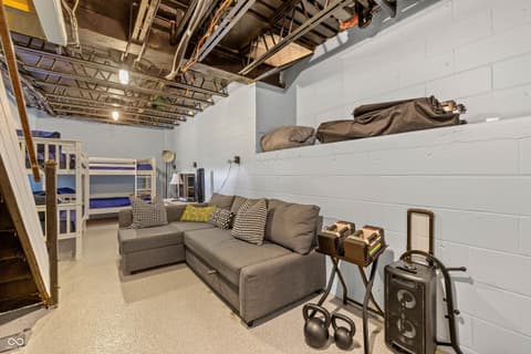 Basement at 6420 Oriole Drive, Nineveh, IN
