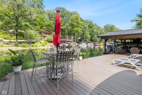 Dock — 6420 Oriole Drive, Nineveh, IN