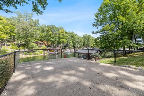 Outdoor living area at 6420 Oriole Drive, Nineveh, IN