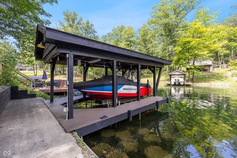 Dock — 6420 Oriole Drive, Nineveh, IN