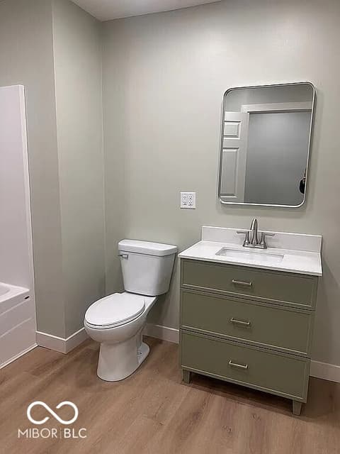 Bathroom at 409 S Graham Street, Martinsville, IN