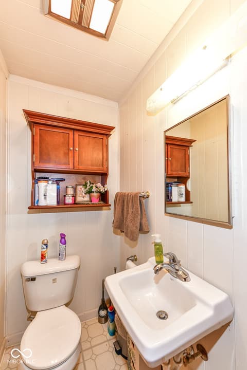 Primary bathroom at 1940 N Dearborn Street, Indianapolis, IN