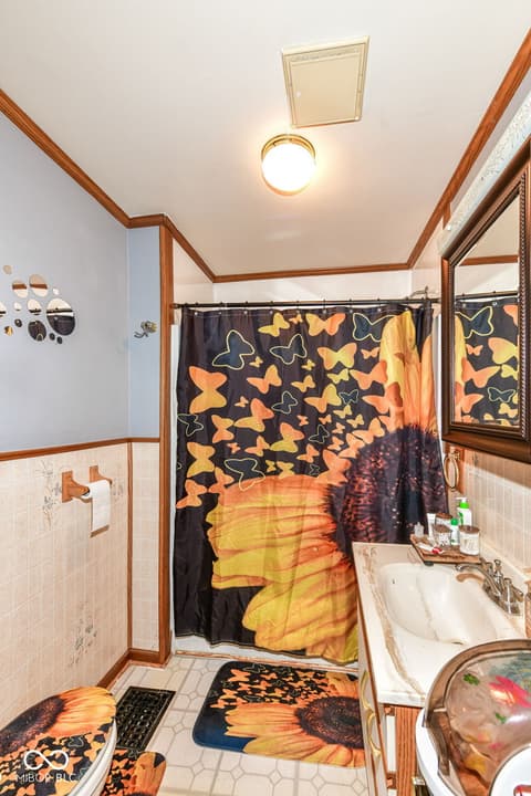 Bathroom at 1940 N Dearborn Street, Indianapolis, IN