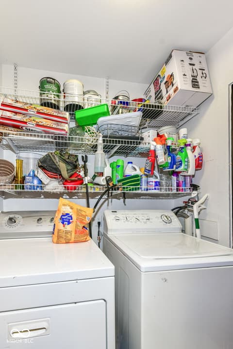 Laundry room at 1940 N Dearborn Street, Indianapolis, IN