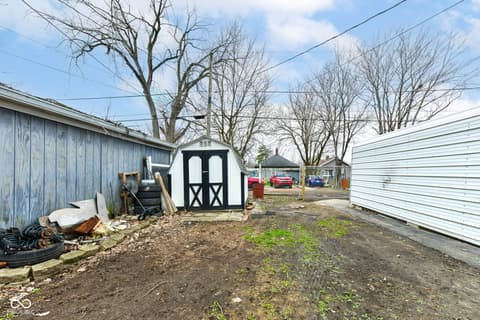 Yard at 1940 N Dearborn Street, Indianapolis, IN